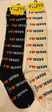 Religious I Love Jesus KNEE HIGH Socks  FK-36