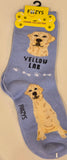 Labrador - Yellow Lab Canine Collection Socks  FCC-63