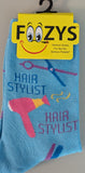 Hair Stylist / Hair Dresser Socks  FC-117  ON SALE NOW