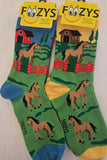 Horse / Horses in the Pasture Unisex Socks  FC-290 NEW