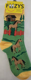 Horse / Horses in the Pasture Unisex Socks  FC-290 NEW