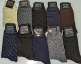 10 Pair "H-1" Men's Dress Sock Collection Bundle "H-1".