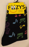 Music Notes Unisex Socks  FC-07  ON SALE NOW
