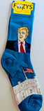 Trump with Capitol and The American Flag Men's Socks   FTM-2