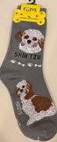 Shih Tzu Canine Collection Socks  FCC-36