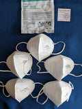 KN95 Mask - 5 Pieces - ANNEW - P-MASK  Filtering Particulate Protection Respirator