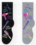 Hair Stylist / Hair Dresser Socks  FC-117  ON SALE NOW