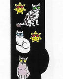 Cats & Sunglasses Socks  FC-133