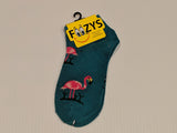 Flamingos No Show Socks  FL-11