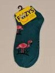 Flamingos No Show Socks  FL-11
