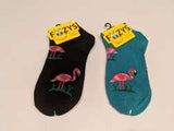 Flamingos No Show Socks  FL-11