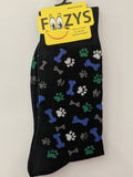Bones & Paw Prints Men's Socks - FM-106