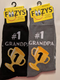 Men's # 1 Grandpa Socks  FM-97