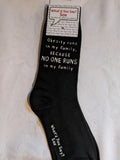 Obesity runs in my family, because NO ONE RUNS in my family  WYS-02   UNISEX
