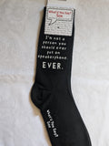 I'm not a person you should ever put on speakerphone.  EVER.     WYS-106    UNISEX
