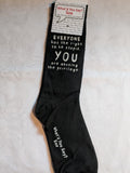 EVERYONE has the right to be stupid. YOU are abusing the privilege.    WYS-33   UNISEX