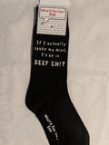If I actually spoke my mind, I'd be in DEEP SH!T    WYS-90   UNISEX